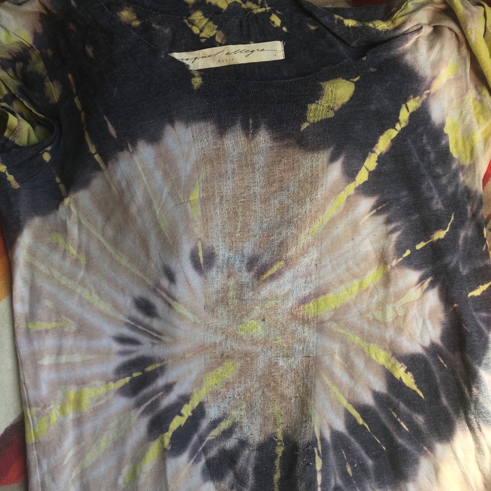 raquel allegra tie dye tee